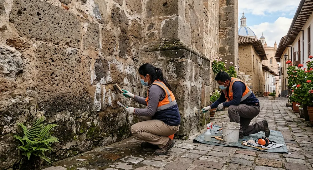 Humedad en Muros de Piedra